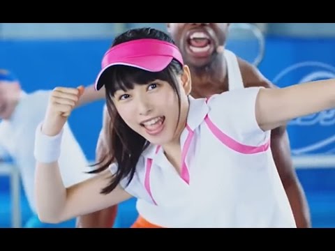 桜井日奈子　白猫テニス「エクササイズ」篇 CM - YouTube