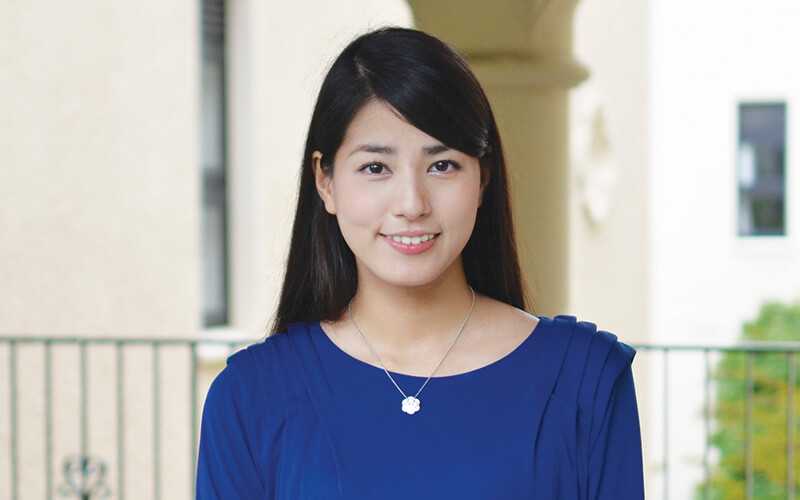永島優美は関西学院のミスキャンパス