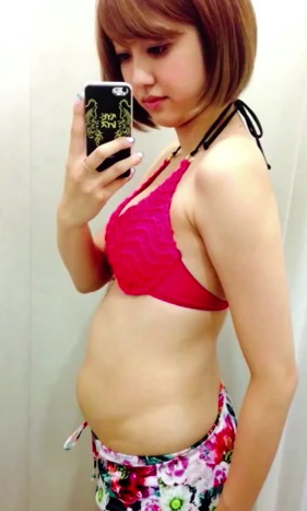 【 2014年】菊地亜美の一番太った頃の体重は57キロ