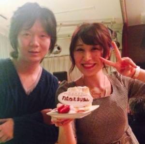 2015年、nao（菅原直洋）と結婚