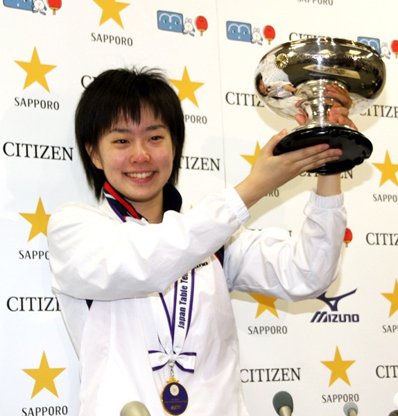 2011年、全日本選手権シングルスで初優勝