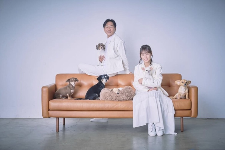 愛犬たちのおかげで出会った2人