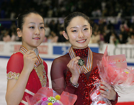 2007年、安藤美姫が世界選手権優勝