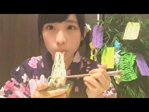 (170707) 小栗有以 (AKB48 チーム８)のShowroom(七夕配信) - YouTube