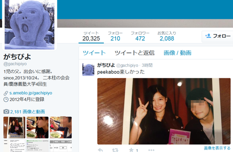 がちぴよのTwitter