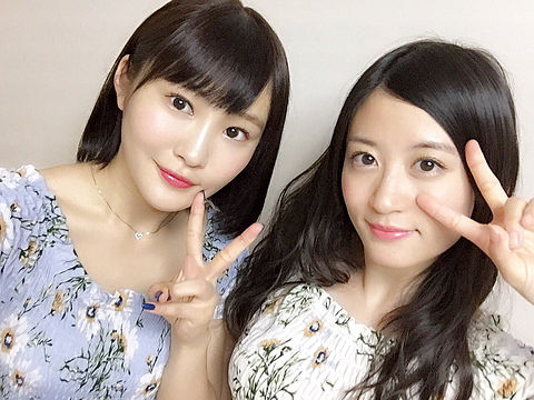 上西恵＆川上礼奈の仲良し画像⑧