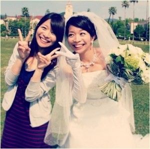 妹佳奈さん結婚！