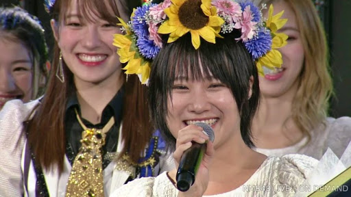 2019年5月にNMB48を卒業した城恵理子