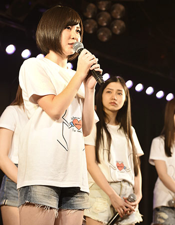 被災後にAKB48に加入した岩田華怜